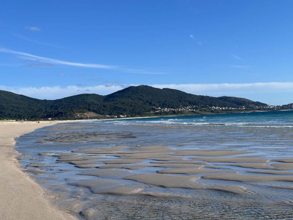 Strand von Carnota bei Ebbe