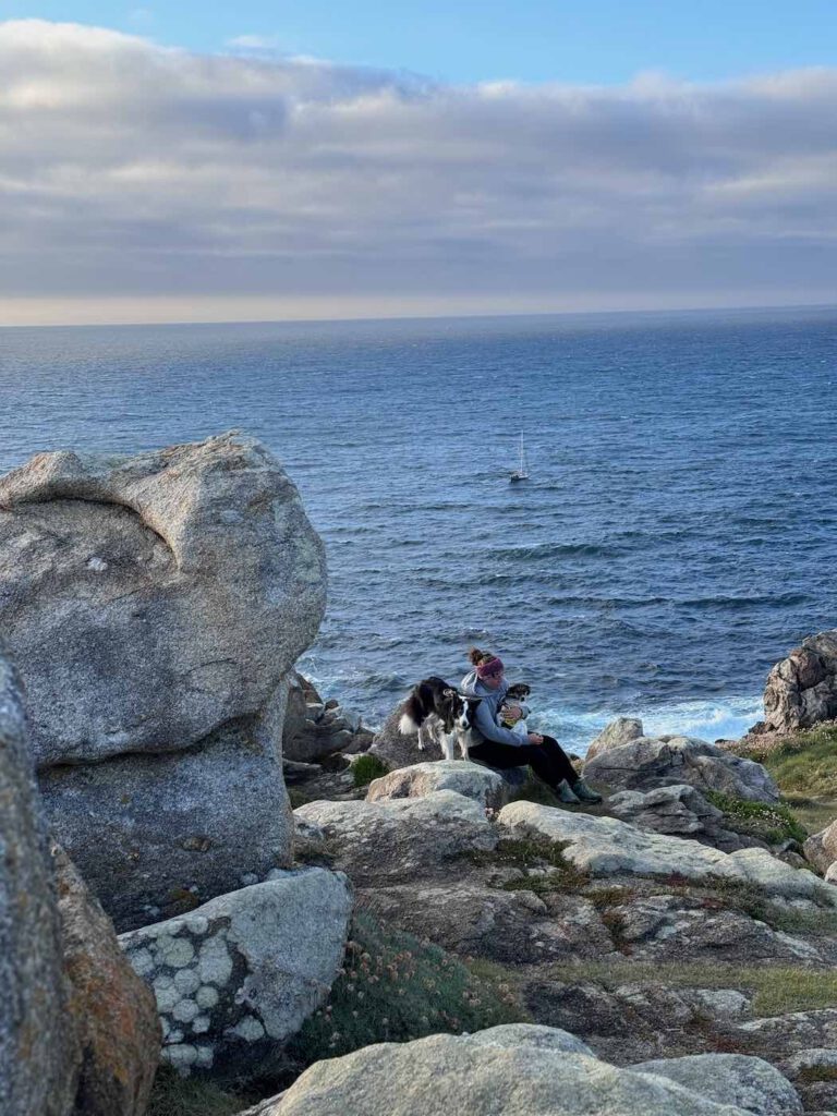 Spaziergang an der Costa da Morte in Galicien