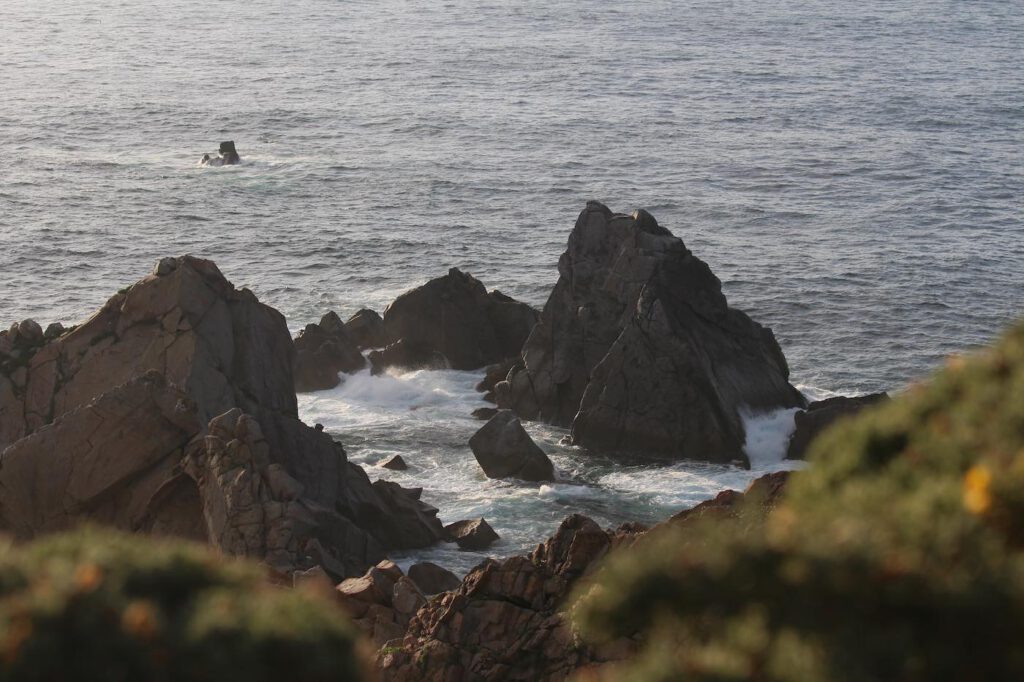 Faro da Estaca de Bares in Galicien