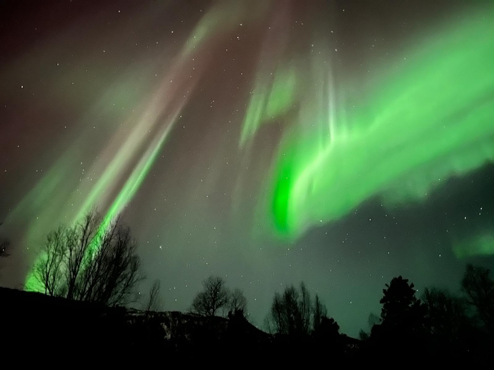 Polarlichter Schweden